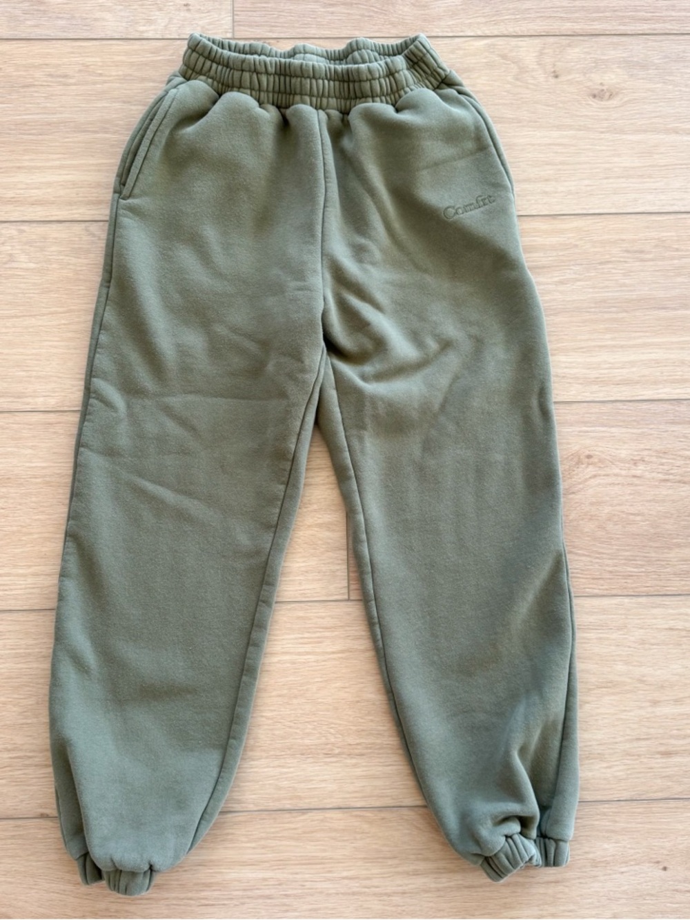 Men’s Olive Green Comfrt Joggers